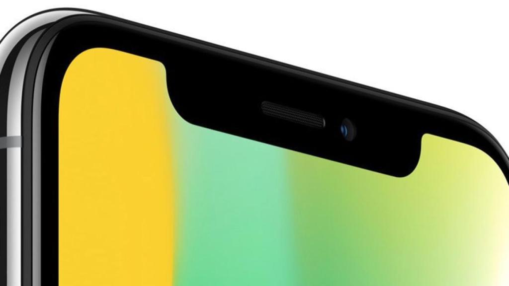 Notch introducido con los iPhone X.