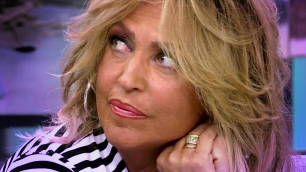 Lydia Lozano durante su participación en 'Sálvame'.