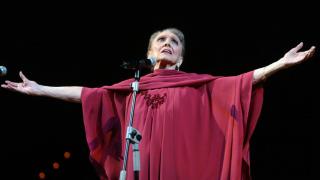 María Dolores Pradera en una de sus últimas actuaciones.