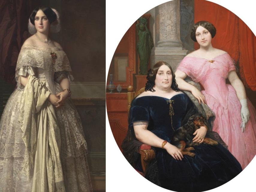 El retrato de Federico de Madrazo que ha apartado al retrato de Carlos Luis de Ribera.