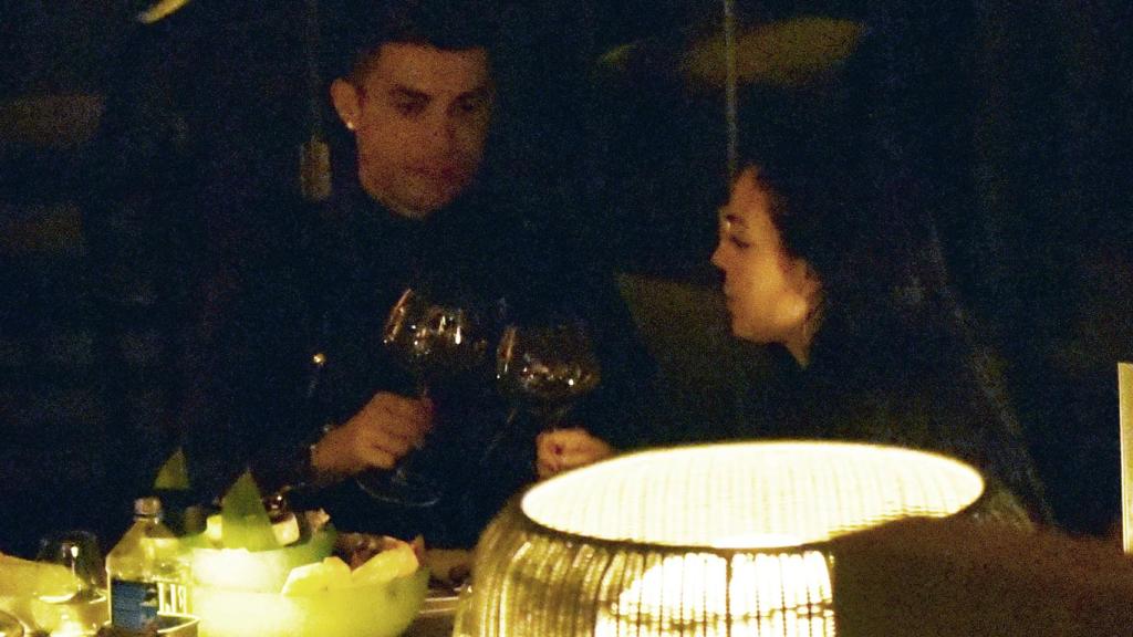 Ronaldo junto a Georgina.