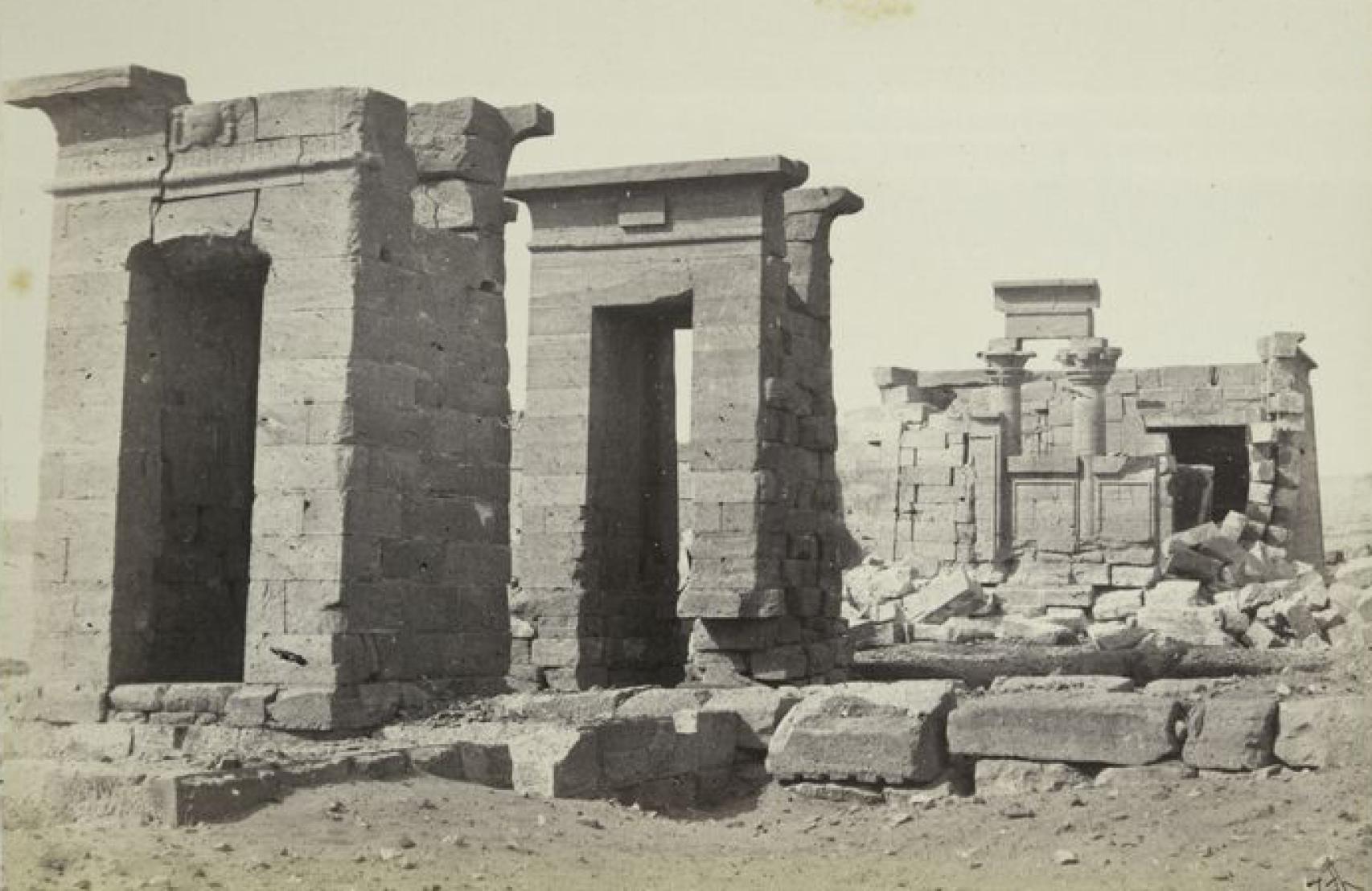 Emplazamiento original del Templo de Debod.