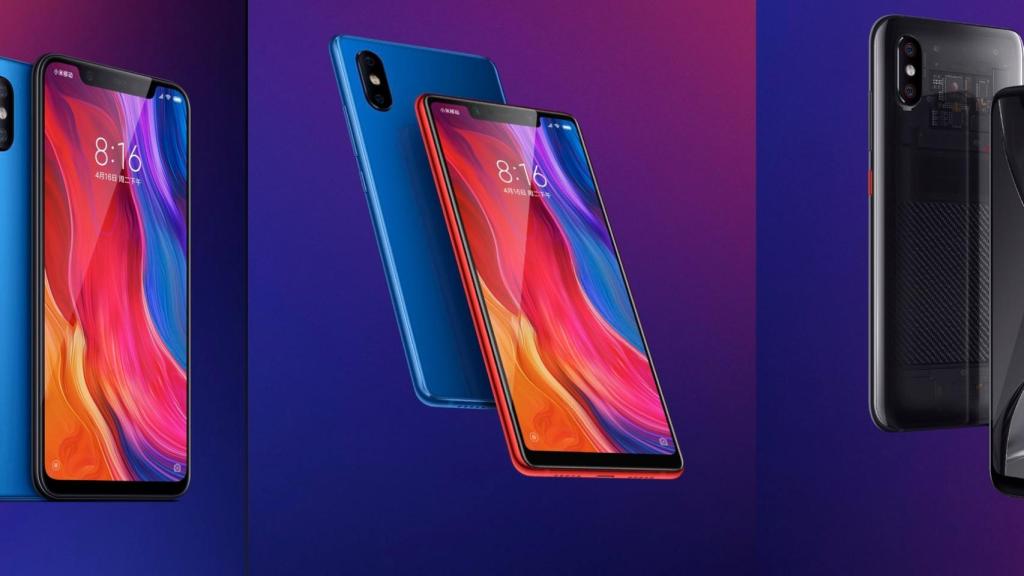 Diferencias entre el Xiaomi Mi 8, Xiaomi Mi 8 SE y Xiaomi Mi 8 Explorer Edition
