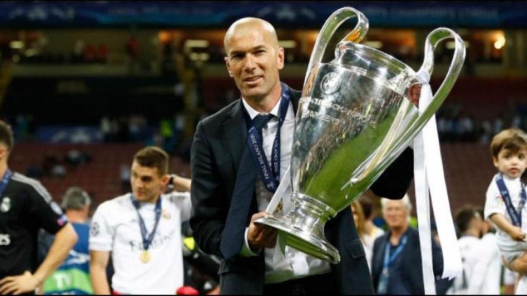 Zidane con La Undécima en Milán