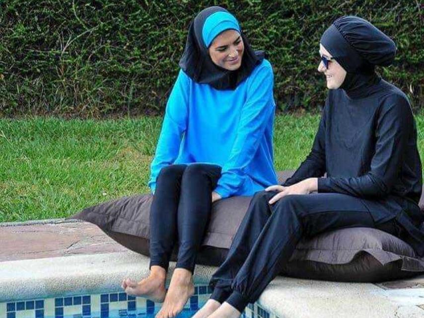 Incluso negocia una alianza con Svarowski para crear burkinis de lujo.