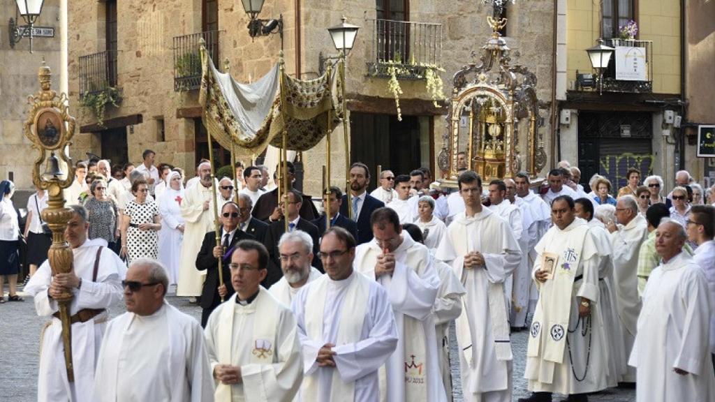 corpus salamanca procesion