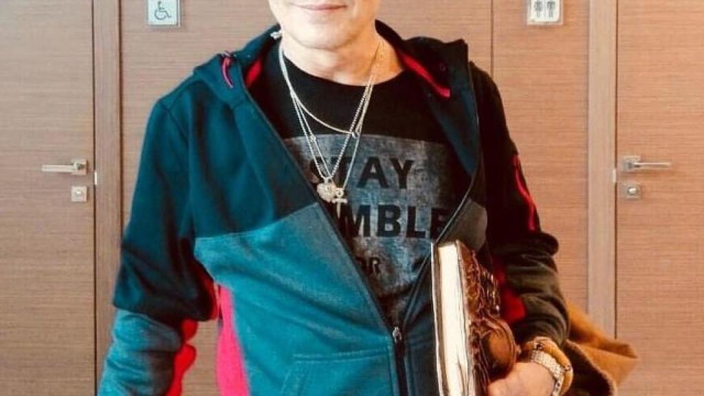 Una imagen de Johnny Depp en Moscú.