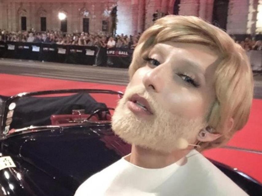 Conchita en una publicación de sus redes sociales.