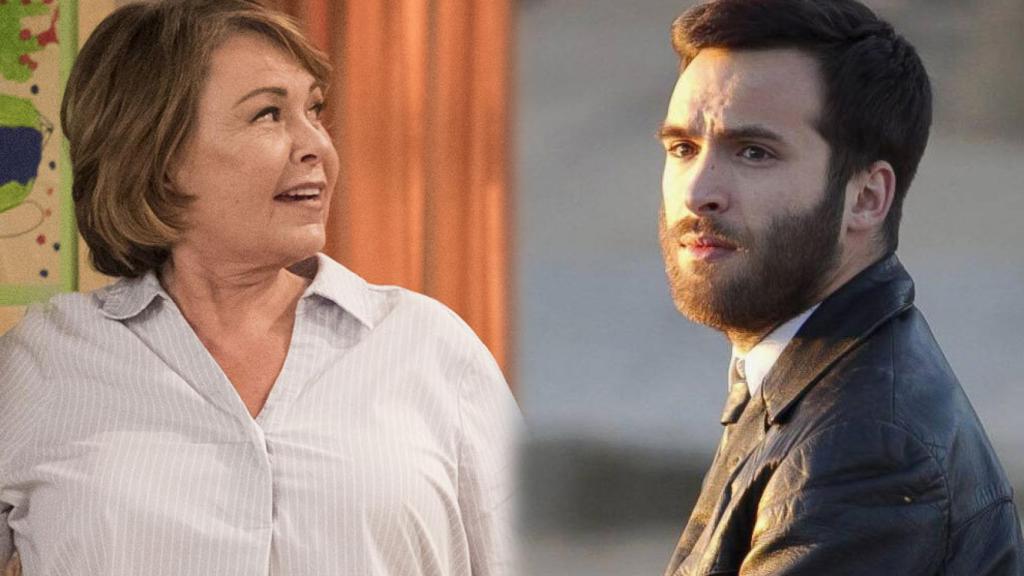 Roseanne Barr y Ricardo Gómez