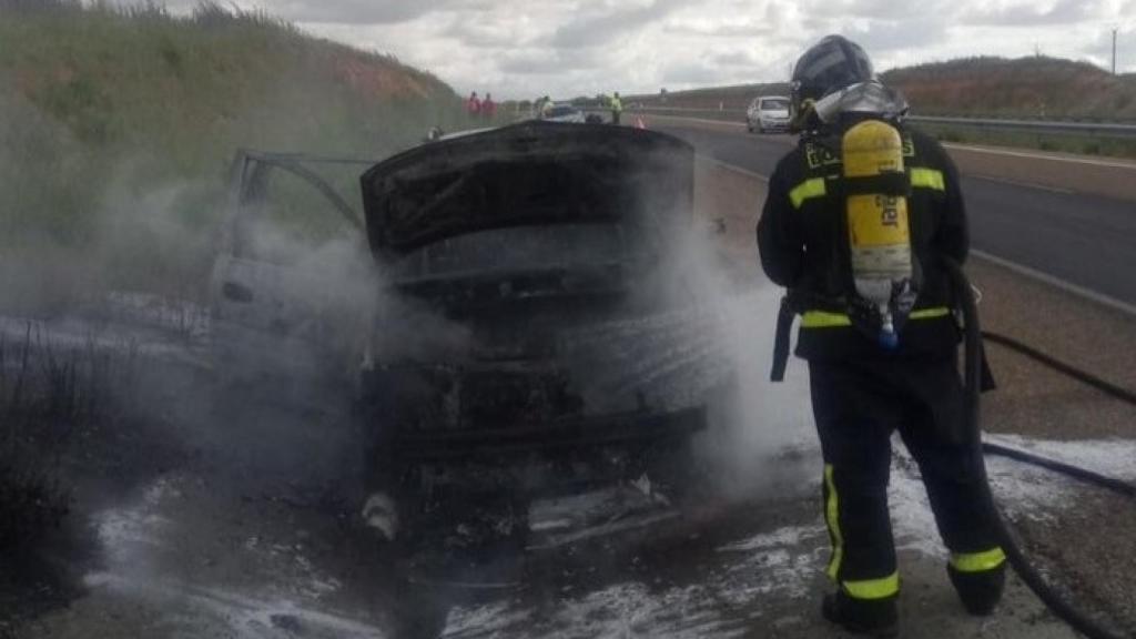 bomberos diputacion valladolid incendio a62 sieteiglesias 2