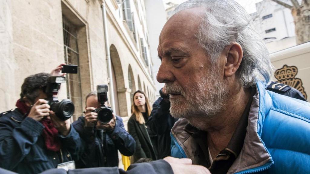 El empresario mallorquín Tolo Cursach en los juzgados de Palma