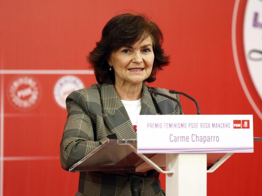 Carmen Calvo en una imagen reciente.