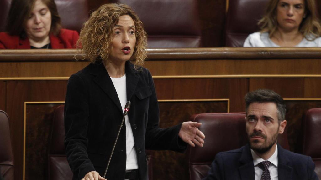 Meritxell Batet en el Congreso.