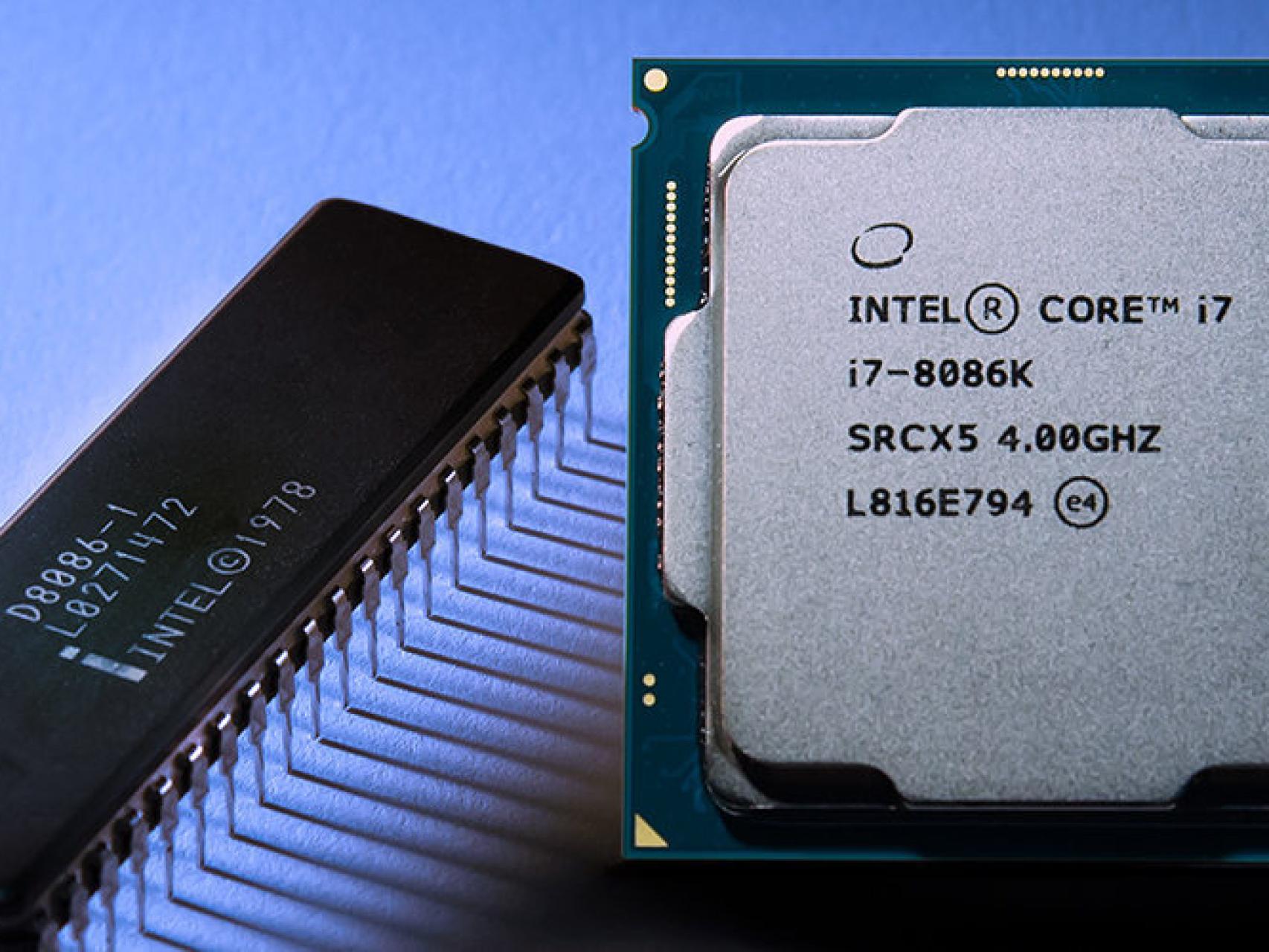Intel presenta el Core i7-8086K de 5 GHz, homenaje a una de las