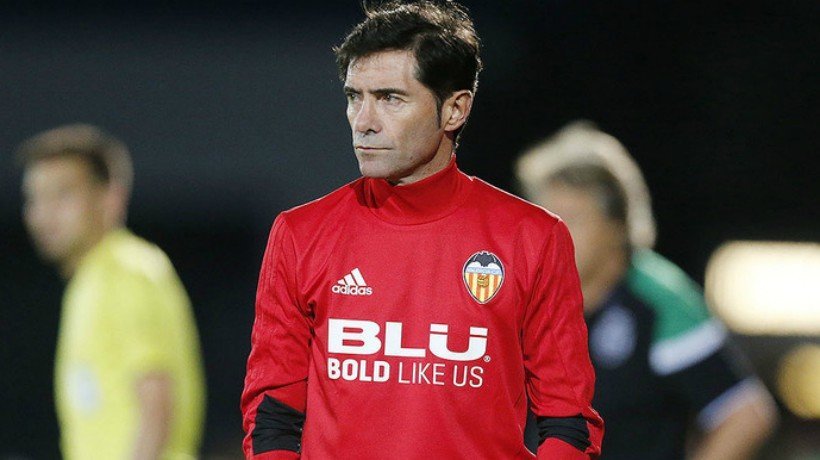 Marcelino, en el Valencia. Foto valenciacf.com