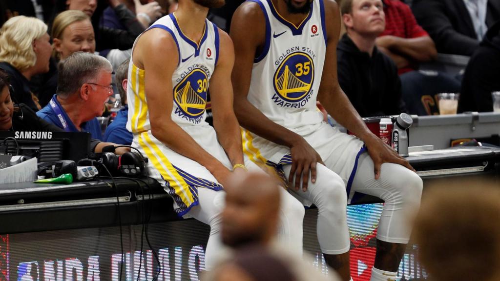 Curry y Draymond Green.