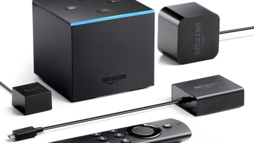 El Fire TV Cube de Amazon es un buen dispositivo para realizar videollamadas en la televisión.