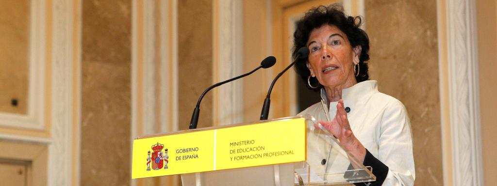 La nueva ministra de Educación y FP, Isabel Celaá.