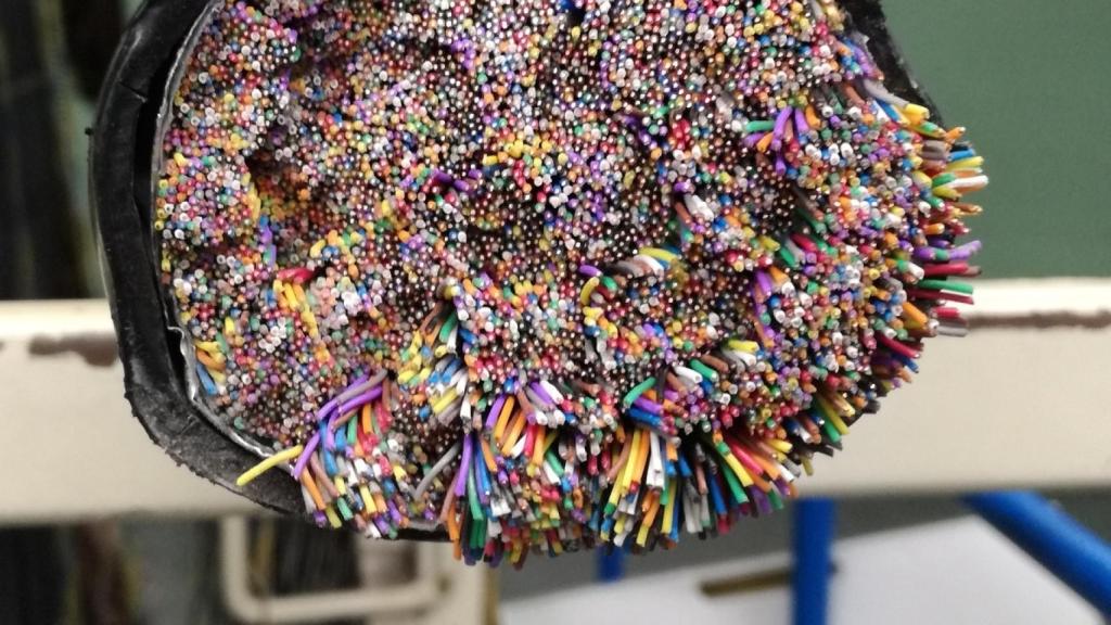 Cable de cobre de Telefónica