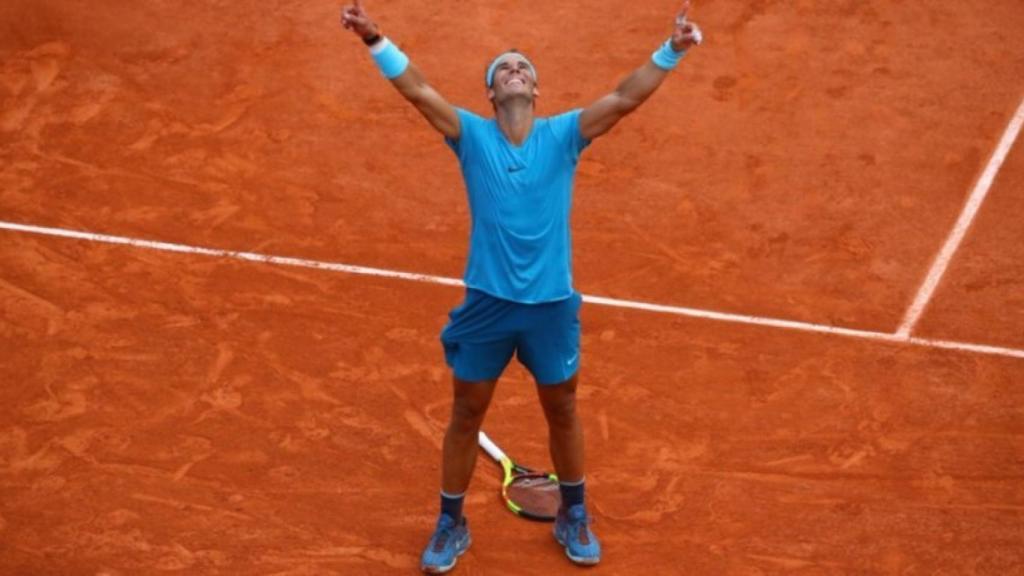 Rafa Nadal celebra su undécimo Roland Garros Foto Twitter (@rolandgarros)