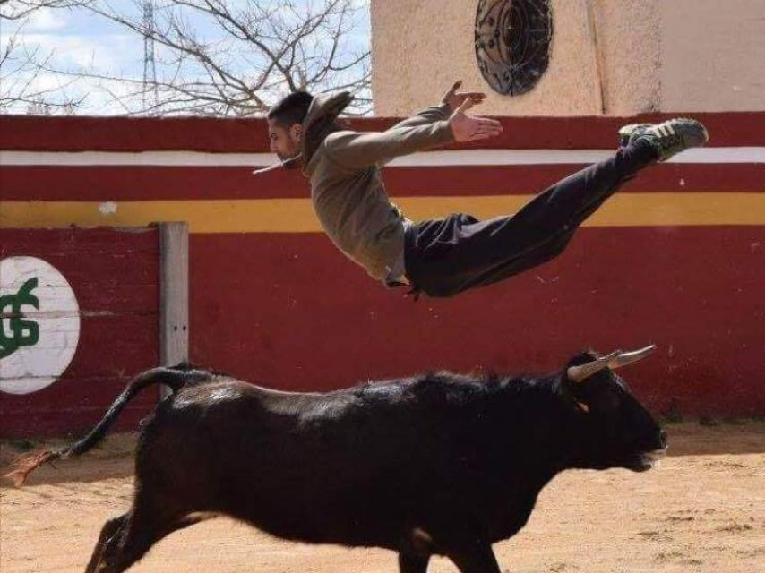 Rubén, en una de sus actuaciones.