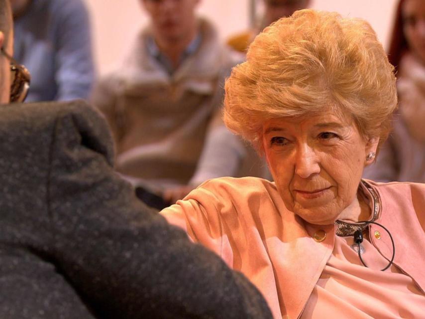 Pilar Urbano en el programa frente a Risto.