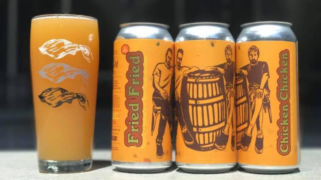 Cerveza con sabor a pollo frito.