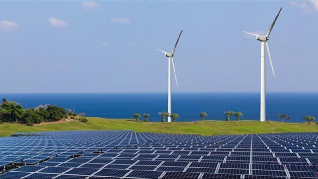 energia renovables placas solares molinos