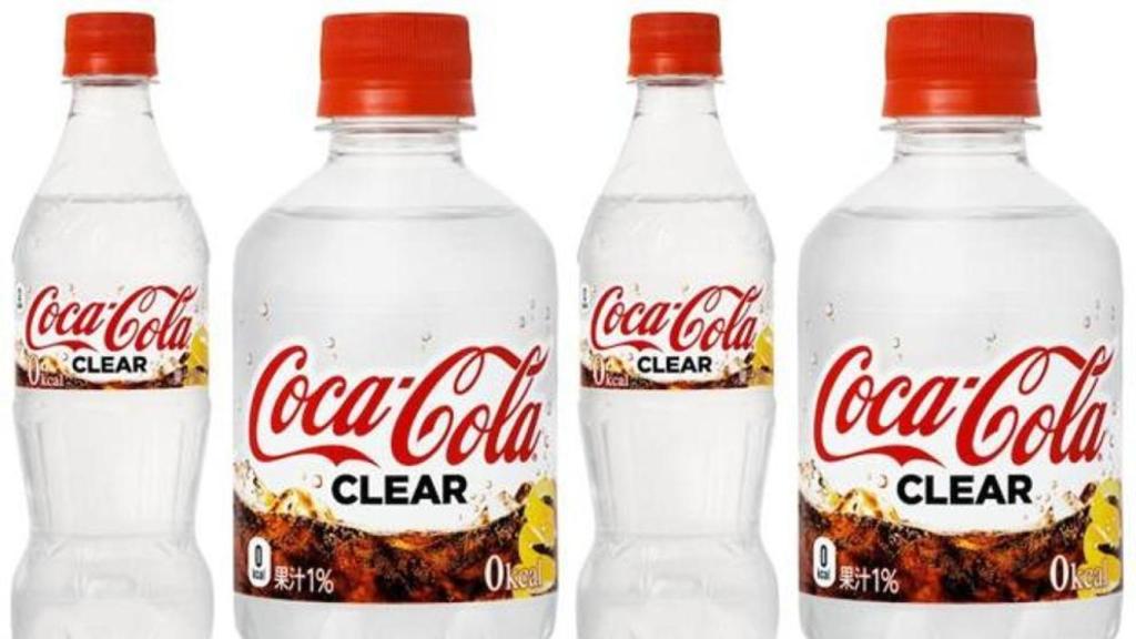 La nueva Coca-Cola Clear.
