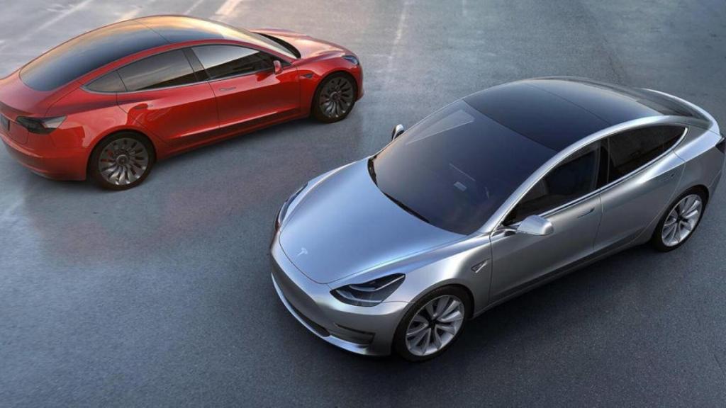 Imagen del Tesla Model 3.