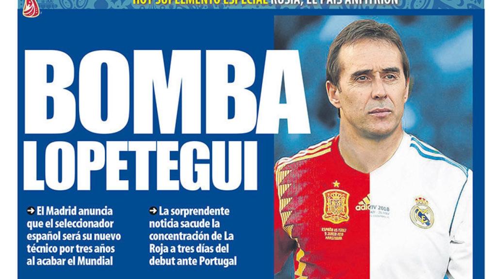 Portada Mundo Deportivo (13/06/18)