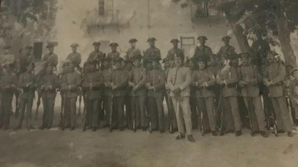 Julián Mecos, un día de servicio.