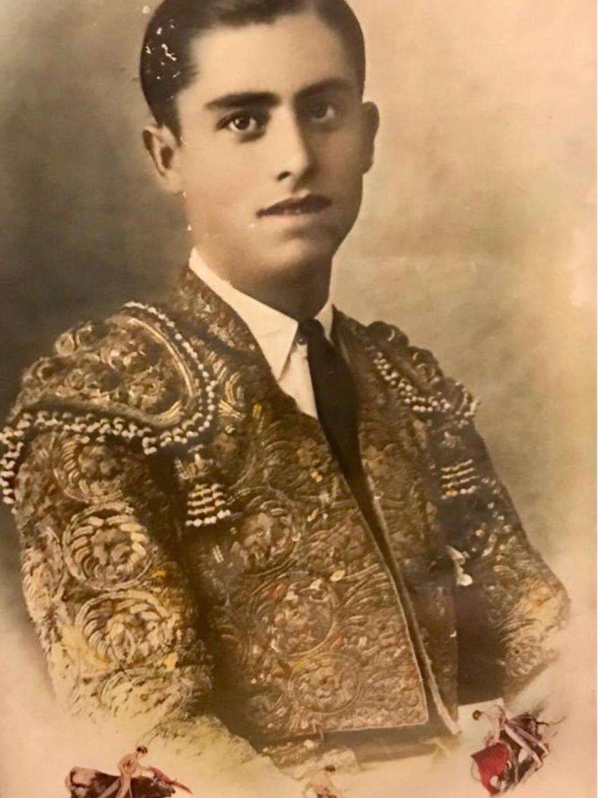 Heliodoro Ábalos, Carbonerito, fue torero hasta que le pilló la guerra.