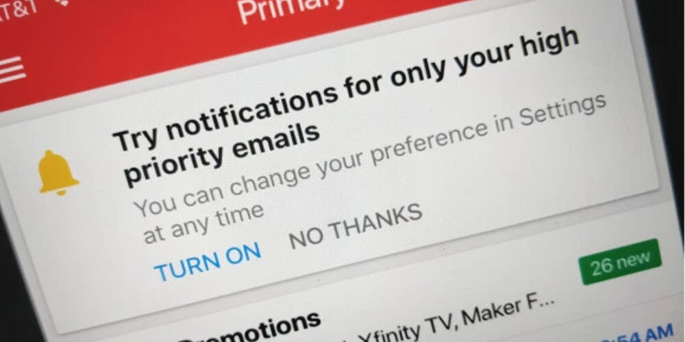 notificaciones gmail