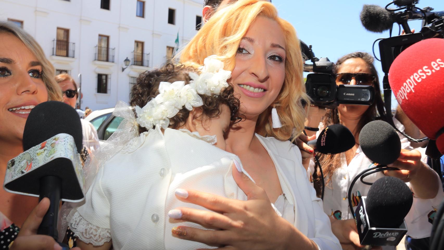 Bautizo de la hija de José Fernando