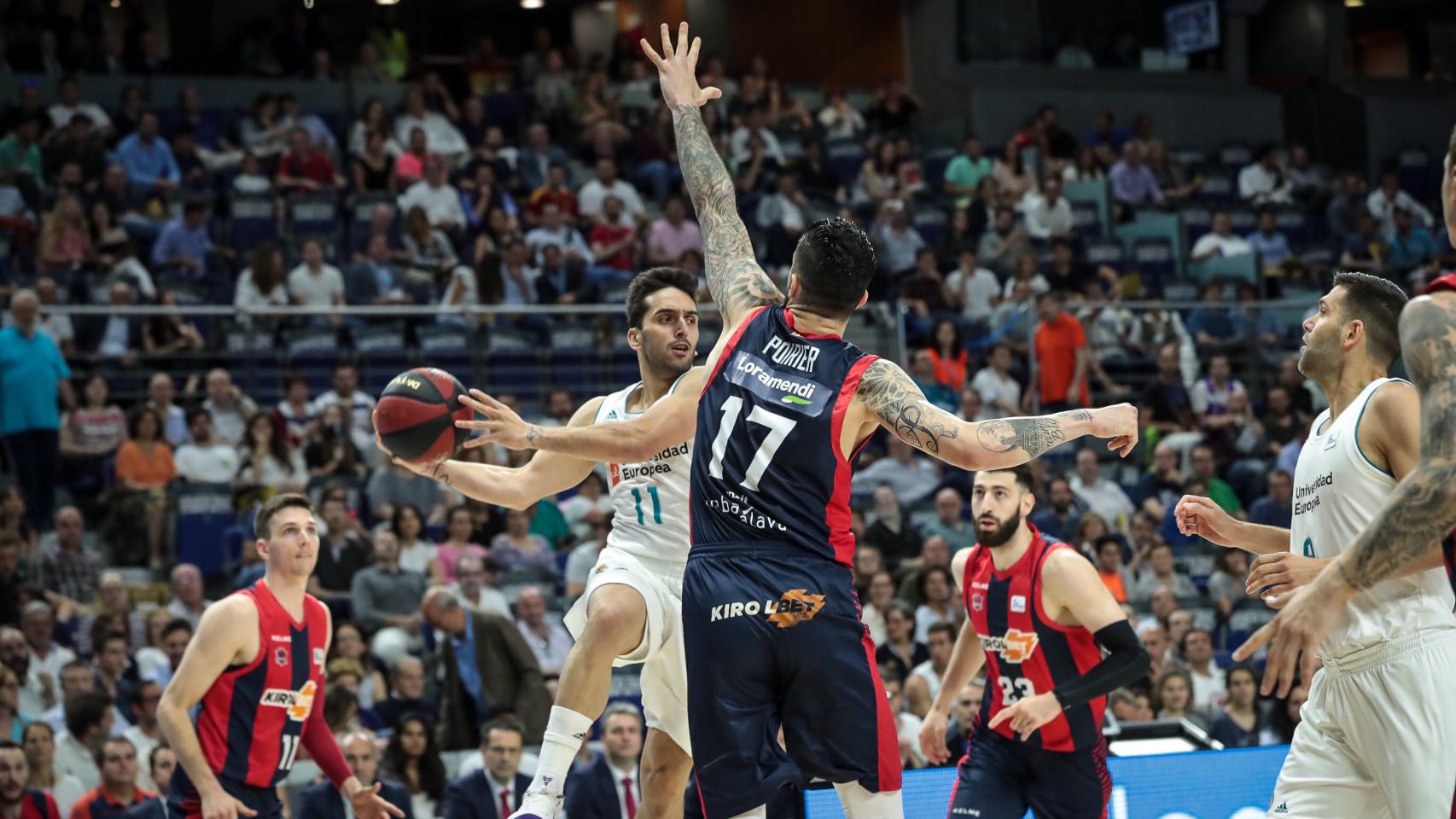 El segundo partido de la final de la ACB entre Real Madrid y Baskonia en imágenes
