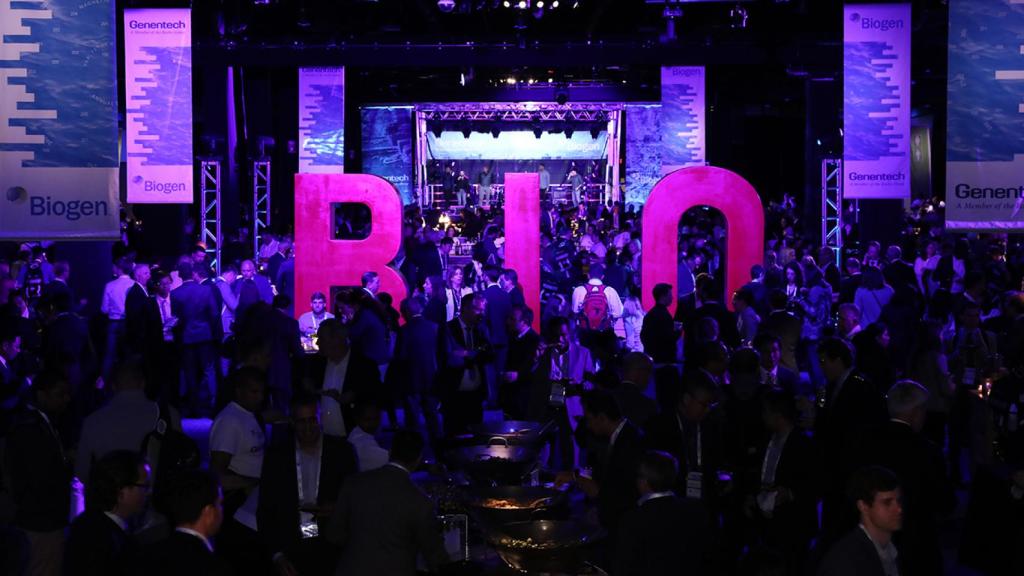 Inauguración de la Convención Internacional BIO, de Boston.