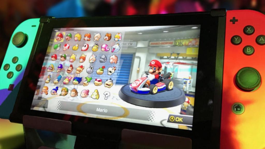 nintendo switch videojuegos mario