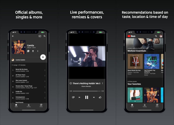 youtube music ios 1