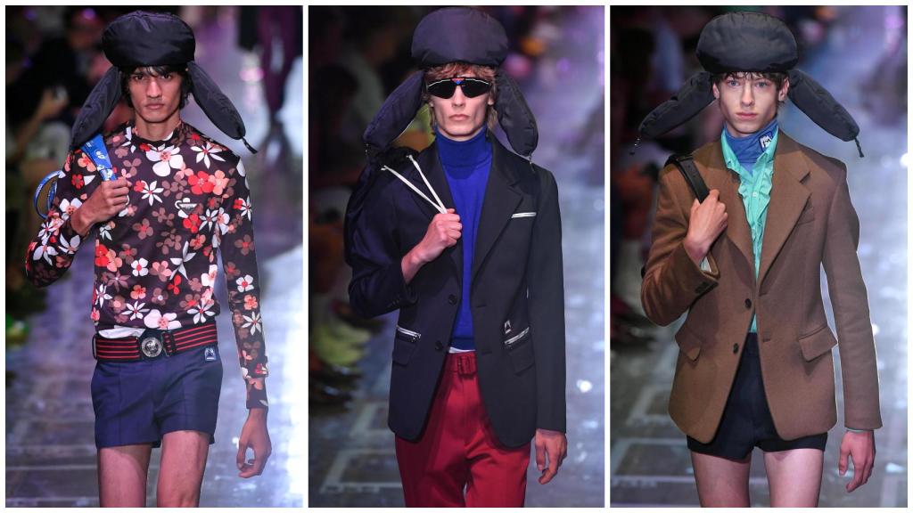 El desfile de Prada en Milán.