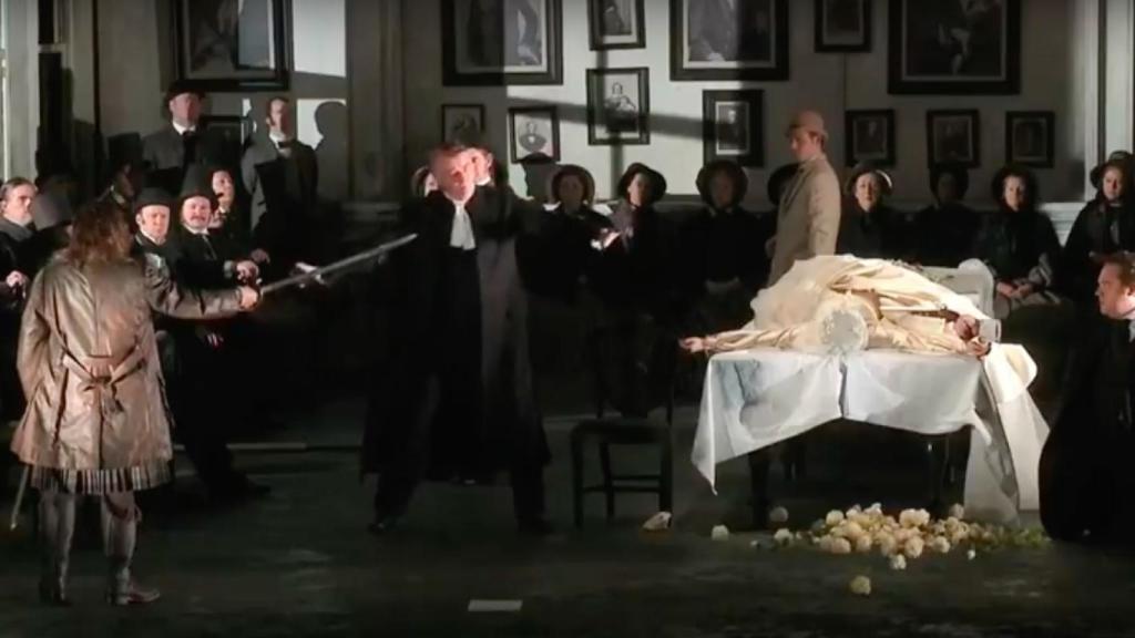 Imagen de la producción de Lucia de Lammermoor.