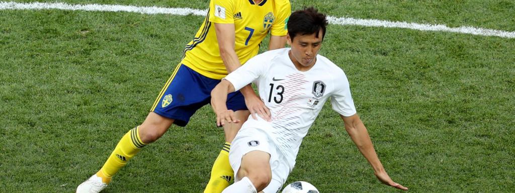 Imagen del Suecia - Corea del Sur.