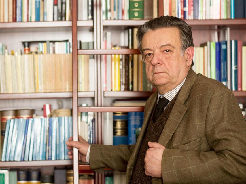 Herrero de Miñón en su despacho del Consejo de Estado.