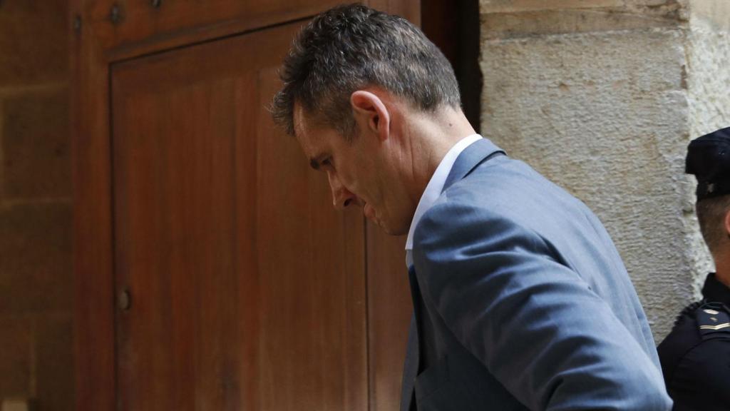 Iñaki Urdangarin en la Audiencia de Palma.  Gtres.