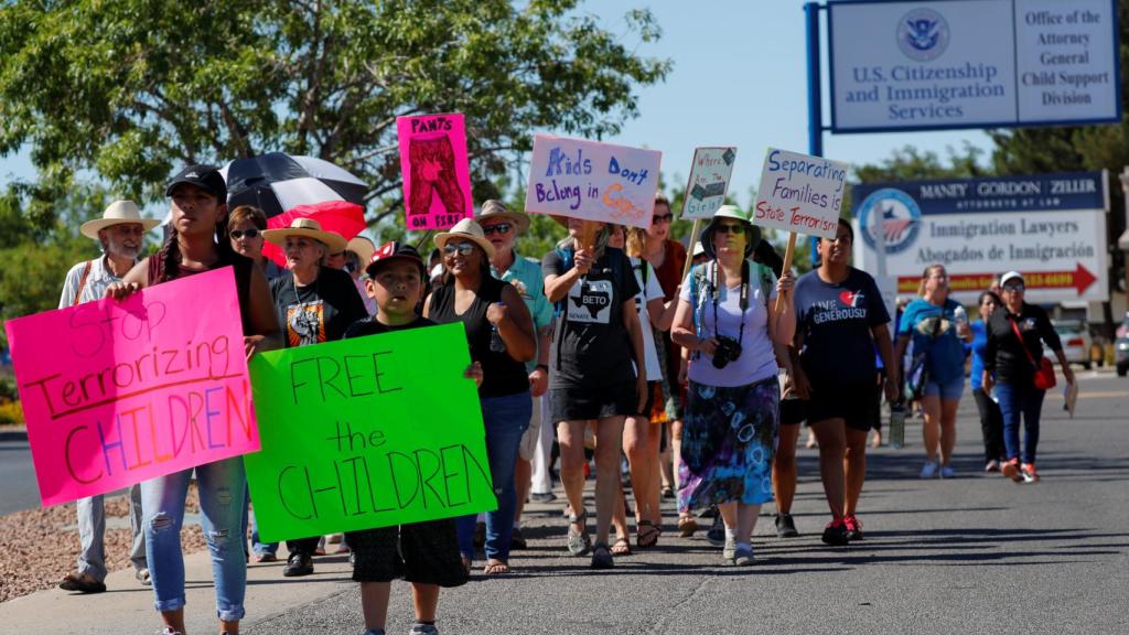 Protestas contra la tolerancia cero de Trump