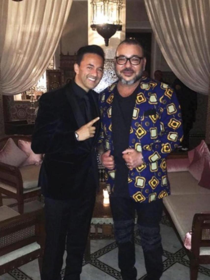 Muhamed VI junto a RedOne