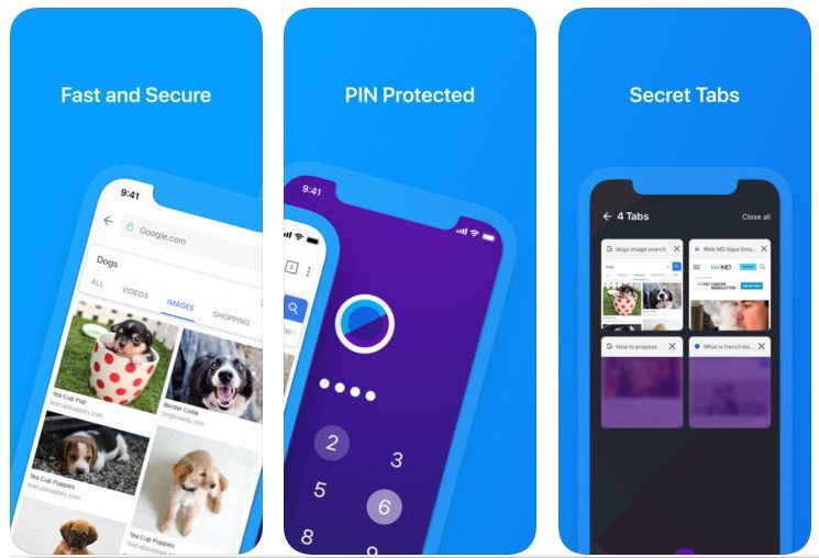 keepsafe browser navegador web privado