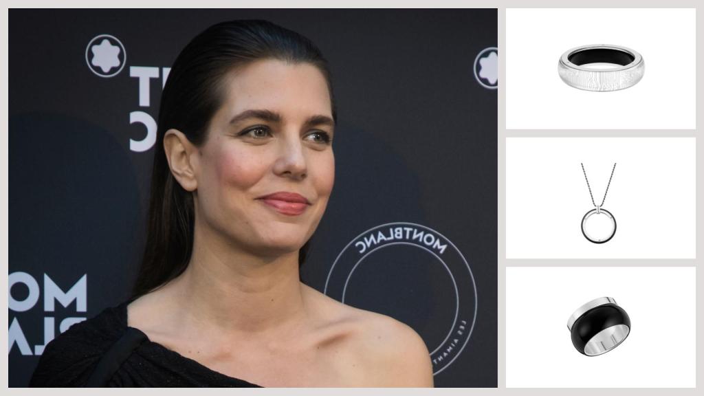 Carlota Casiraghi en un montaje.