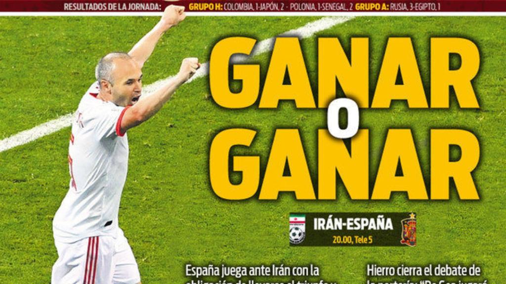 Portada Sport (20/06/18)