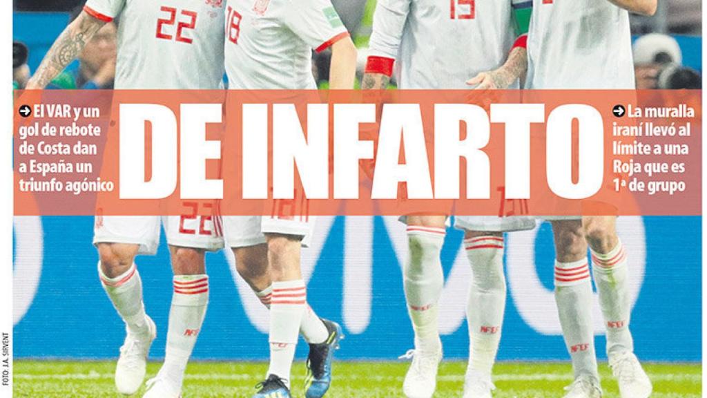 Portada Mundo Deportivo (21/06/18)